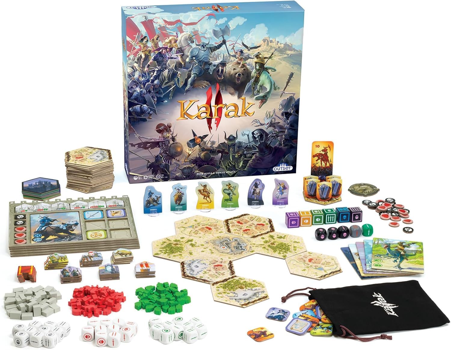 Karak II – Competitive Adventure Board Game - Ages 10+ Years