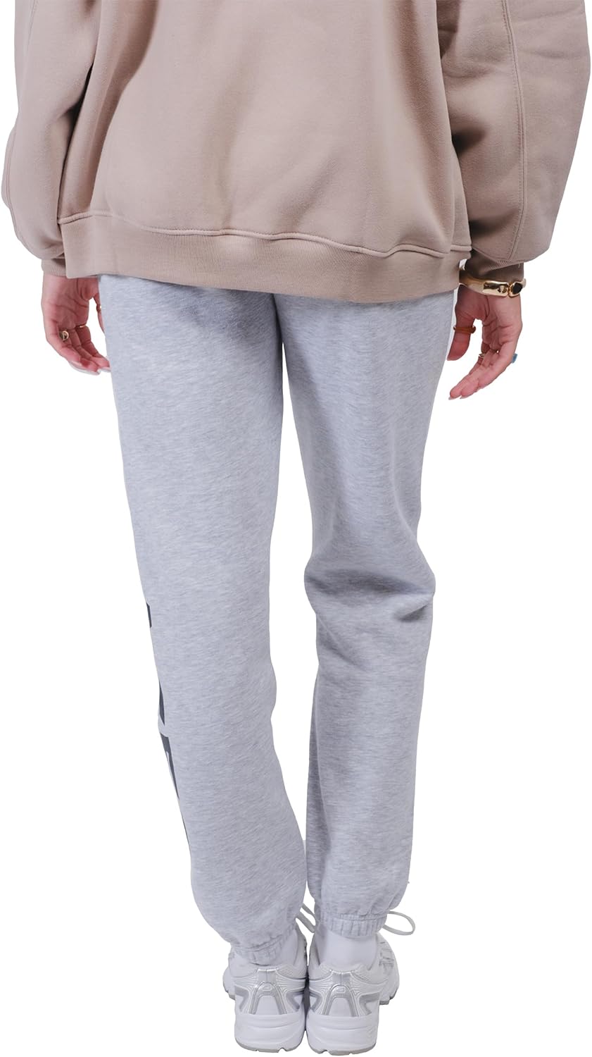 Ultra Game Womens WNBA Official Velvet Plush Jogger Sweatpants Lounge Pants - Image 3