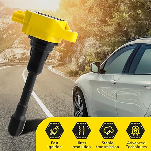 Miniatura 8 de Bobinas de encendido compatibles con Nissan Infiniti Altima FX35 Q50 G35 EX35 Maxima Murano Pathfinder Quest OE UF550 C1670 para motor de 3.5L 5.0L