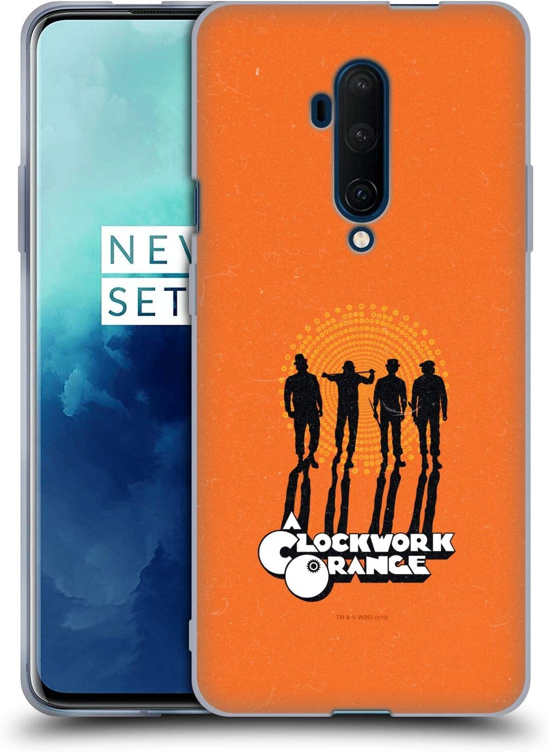 Official A Clockwork Orange Bratchny Key Art Soft Gel Case Compatible for OnePlus 7T Pro