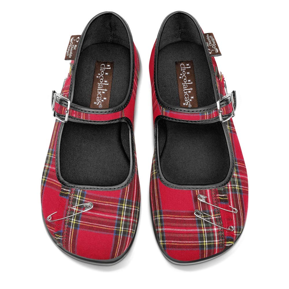 Hot Chocolate Design Chocolaticas Funky Canvas Women's Mary Jane Flat Shoes — view 49