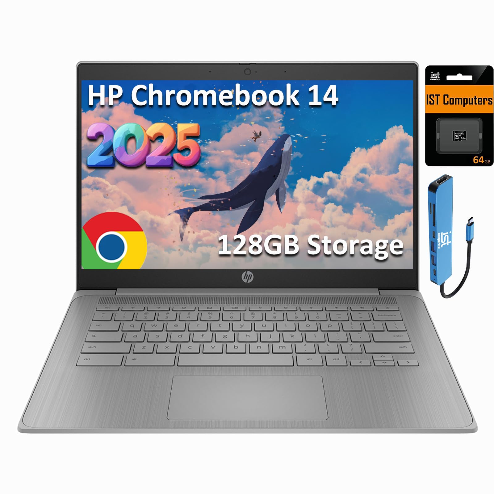 Chromebook本体 HP Chromebook x360 13c core i5 8GB LTE Laptop HP Chromebook X360 14 2 em 1 (tela sensível ao toque