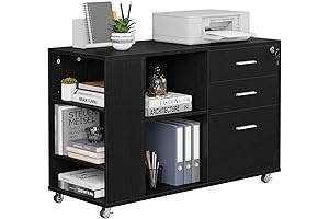 YITAHOME Mobile File Cabinet with Lock: Secured and Convenient Office Storage