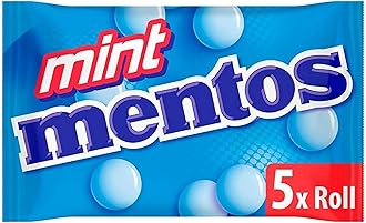 Soft Mints - Crisp Outer Shell and Soft Centre - Mint Flavour x 5 Rolls