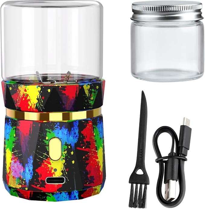 Mini Grinder Rechargeable Electric grinder for Spice, Pepper and with