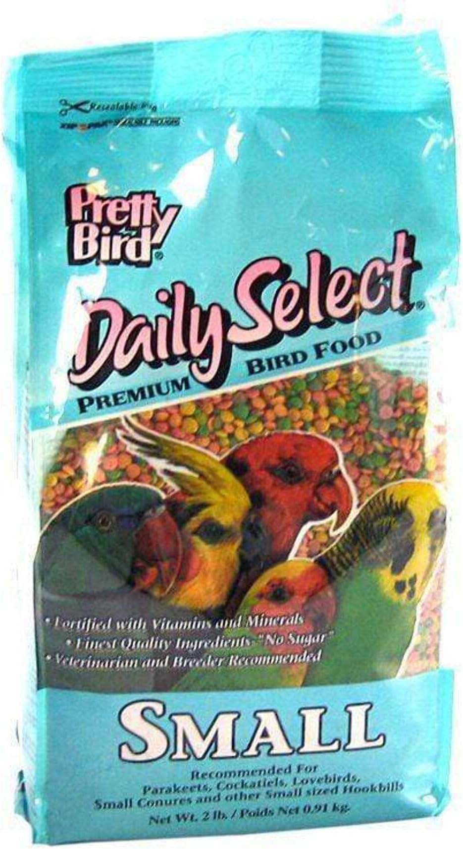 Pretty BirdDaily Select Premium Food for Small Birds (2 lbs.)