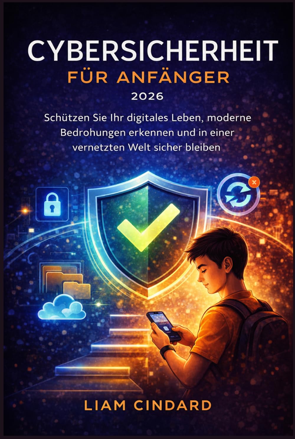 Cybersicherheit für Anfänger 2026: Schützen Sie Ihr digitales Leben, moderne Bedrohungen erkennen und in einer vernetzten Welt sicher bleiben