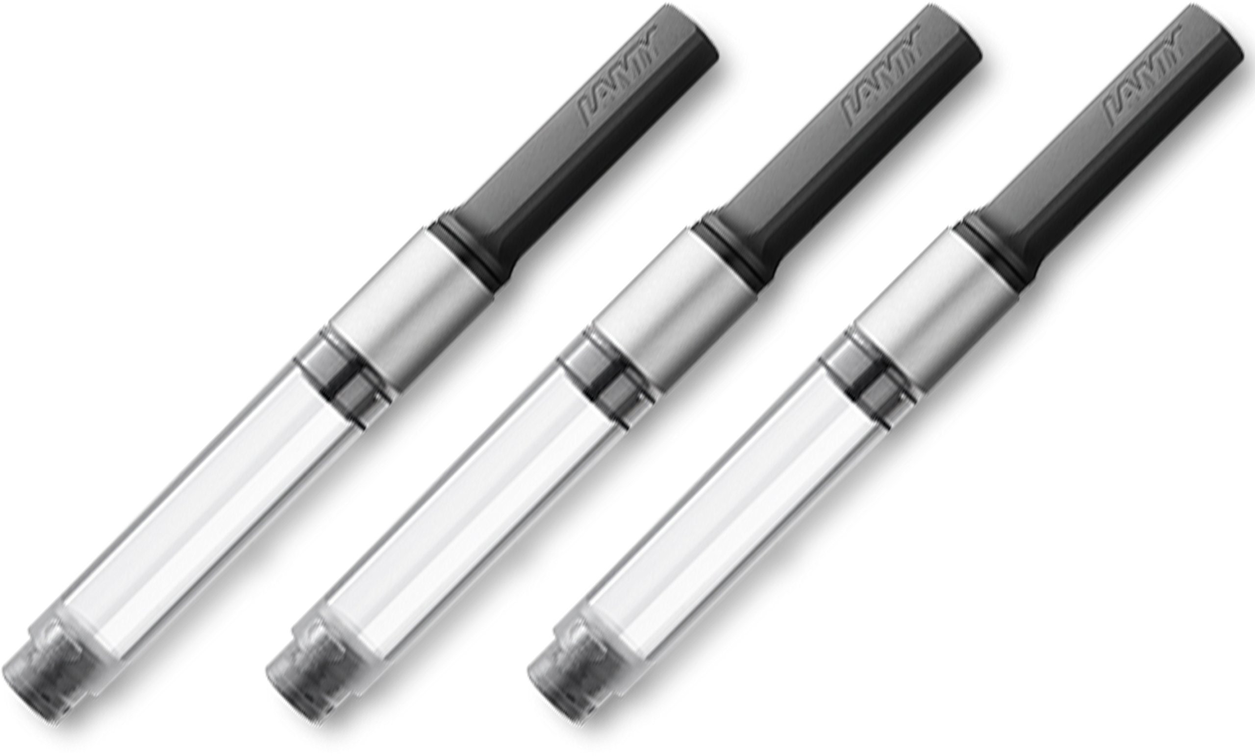 converter for fountain pen black