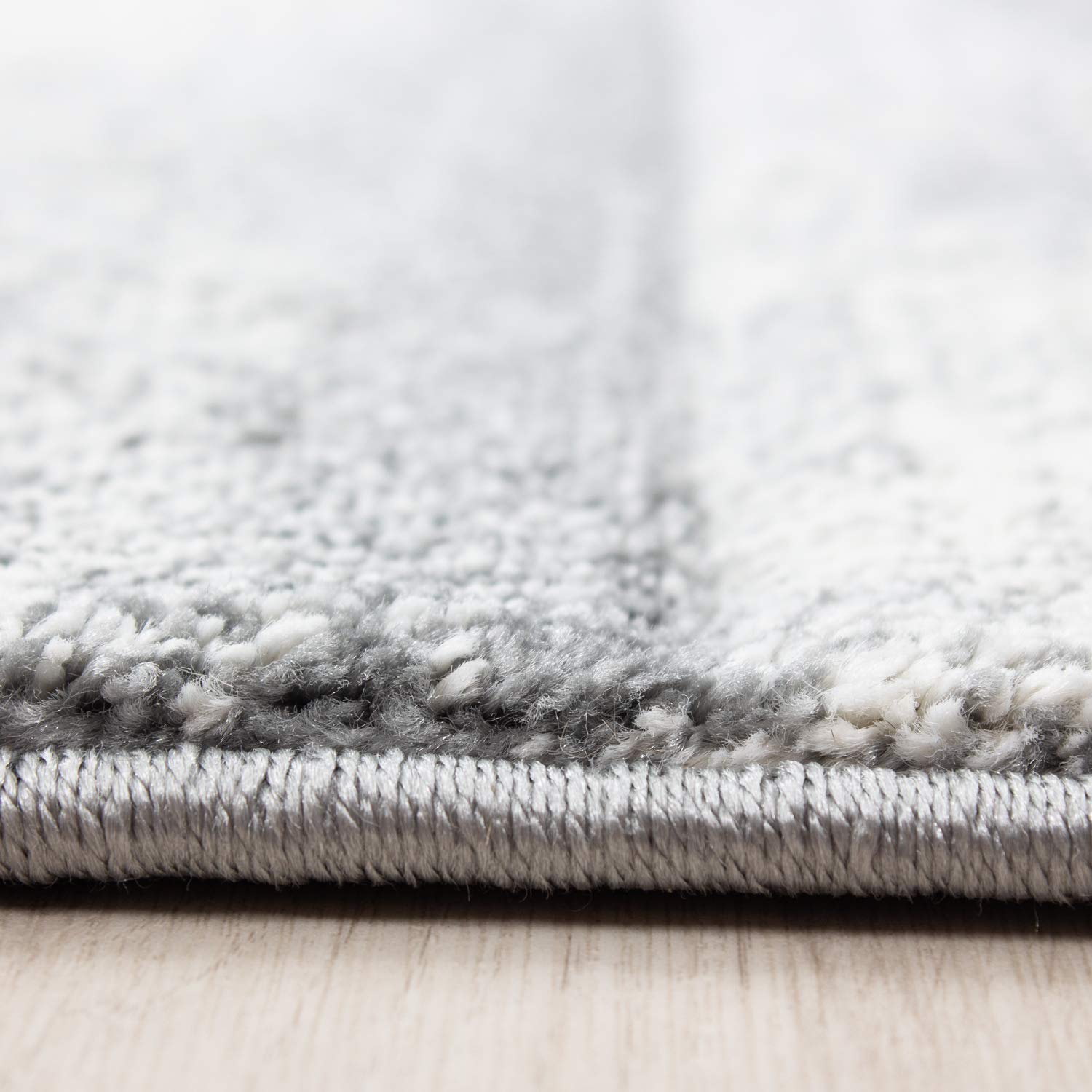 Eric Kuster Style Hoogpolige Vloerkleed Grijs | Noenoes Decoraties