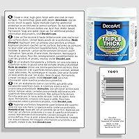Vista 2 de DecoArt Triple Thick Gloss Glaze - Jar, 8fl oz Transparente