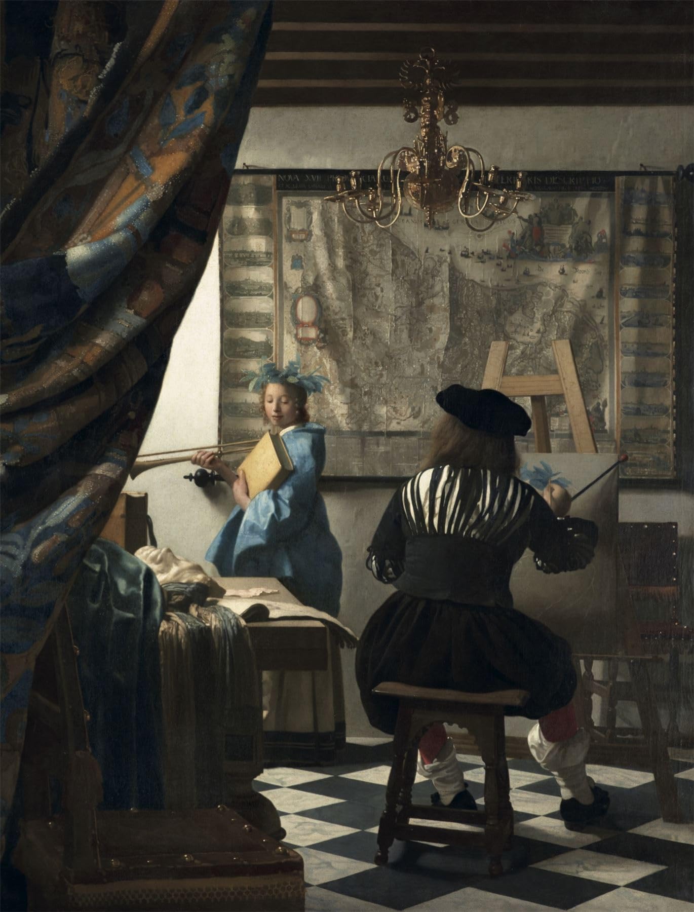Johannes Vermeer’s The Allegory of Painting 1000 Piece Jigsaw Puzzle