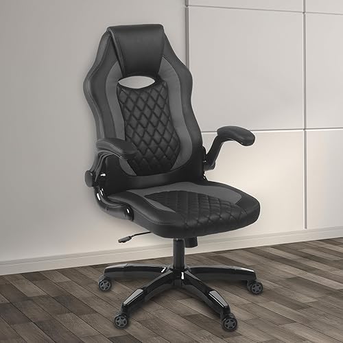 Miniatura 11 de Aon Archeus Silla ergonómica de oficina para juegos, silla de escritorio de computadora con respaldo alto con soporte lumbar, brazos abatibles,