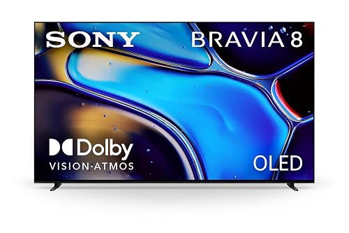 Sony 55 Inch OLED 4K BRAVIA 8 TV (K-55XR80)