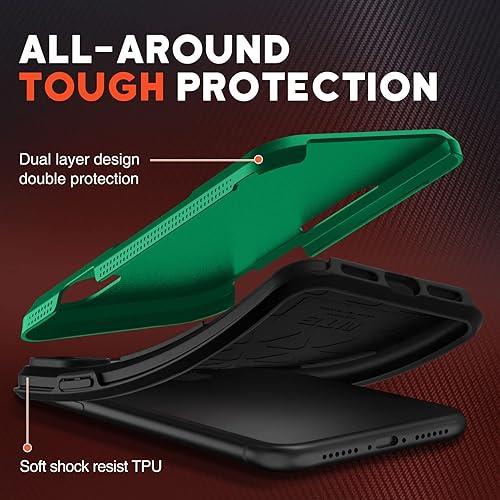 Miniatura 10 de NTG - Funda para iPhone XR 1 generación, protector sólido de gran resistencia, fino, liviano, antigolpes, para iPhone XR, 6.1 pulgadas (color azul