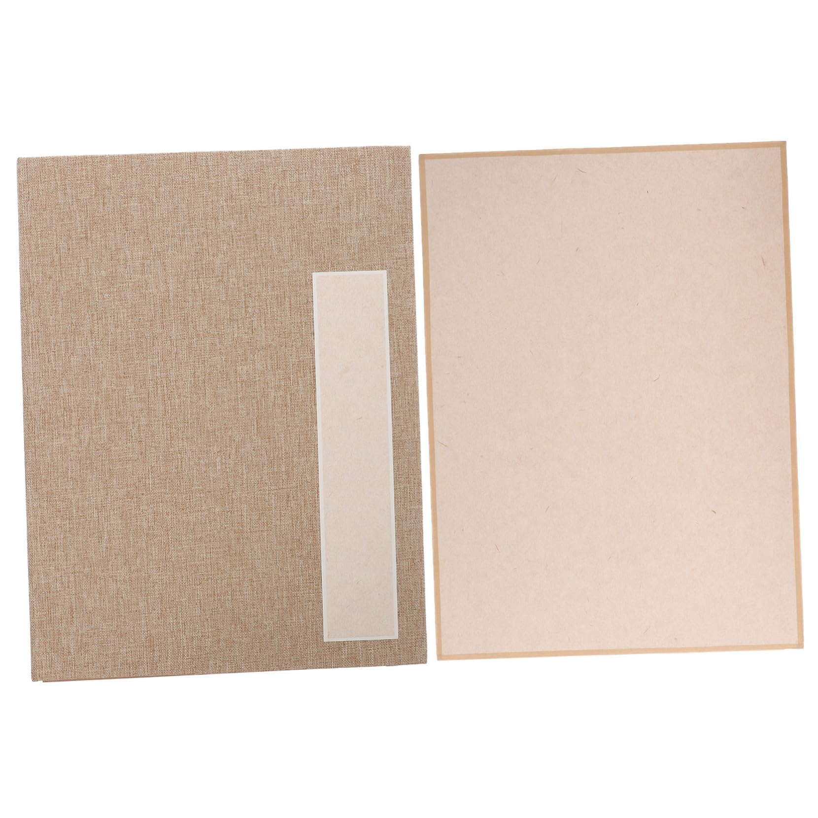 KONTONTY Thickened Hard Card Mounting Rice Paper for Writing Painting Art Craft
