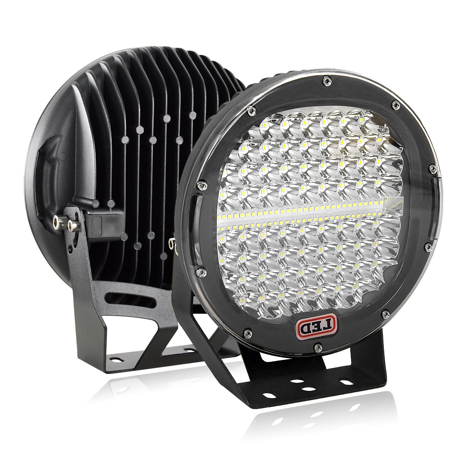 Faro de trabajo LED PICAA 294W luz potente para tractor en agricultura nocturna y rutas 4x4 8