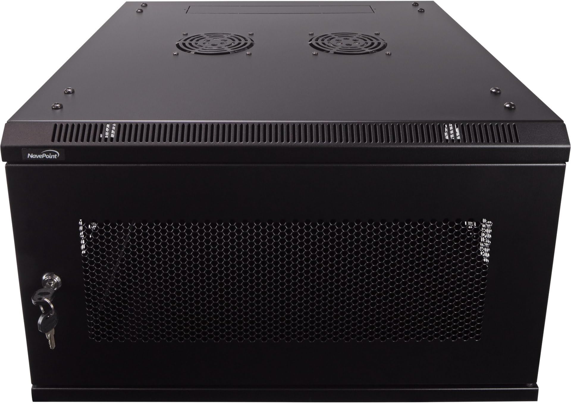 Amazon.com: NavePoint 6U Server Rack Enclosure - 23.6” Deep, 6U Wall ...