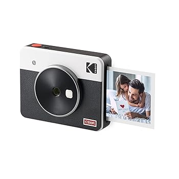 Kodak Mini Shot 3 Retro Camera Portable Instant Camera & Photo Printer White