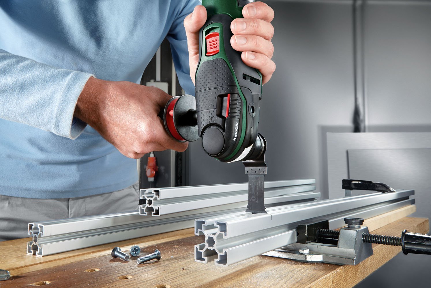 Bosch Lame plongeante Métal Max PAIZ 45 AT Starlock, Noir
