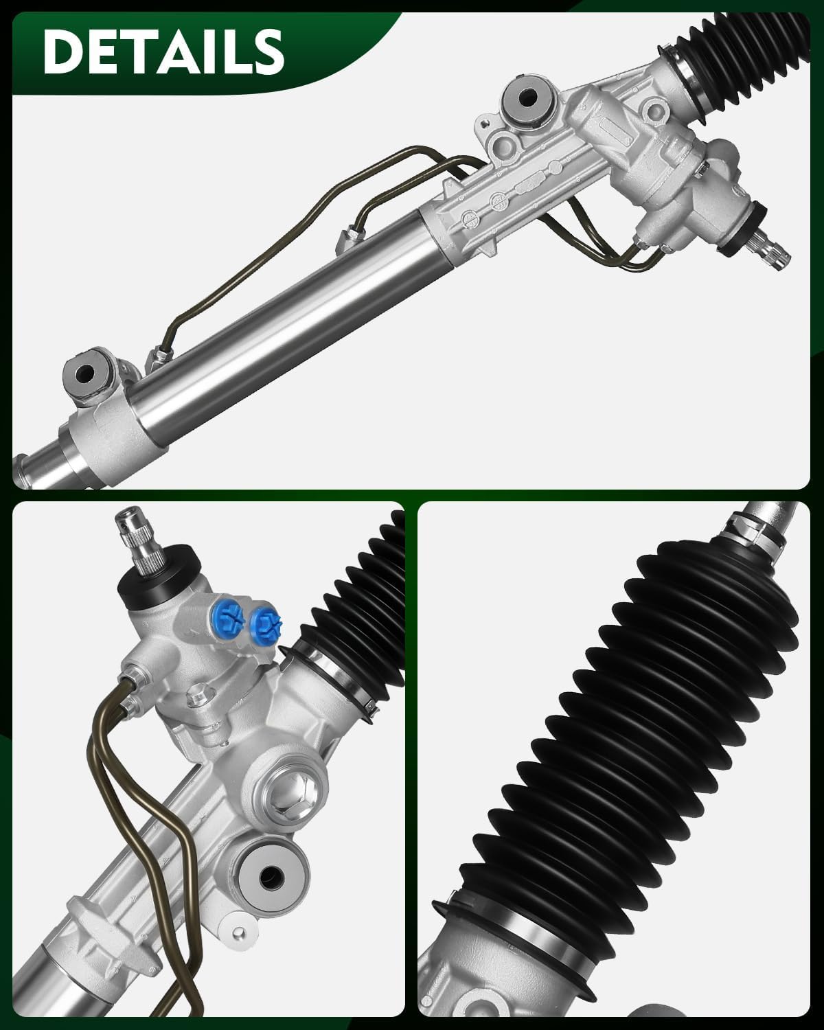 for:-Lexus GX470 Hydraulic Power Steering Rack and Pinion for:-Lexus GX470 2003 2004 2005 2006 2007 2008 2009, for GX470 03 04 05 06 07 08 09 4.7L V8, Replace OE# 4420035060 262624 4420035061
