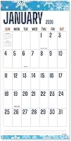 Vista 14 de SUNEE Calendario de pared 2026 grande de 22.75 x 15.5 pulgadas, calendario de 21 meses (finaliza en junio de 2027), vertical extragrande