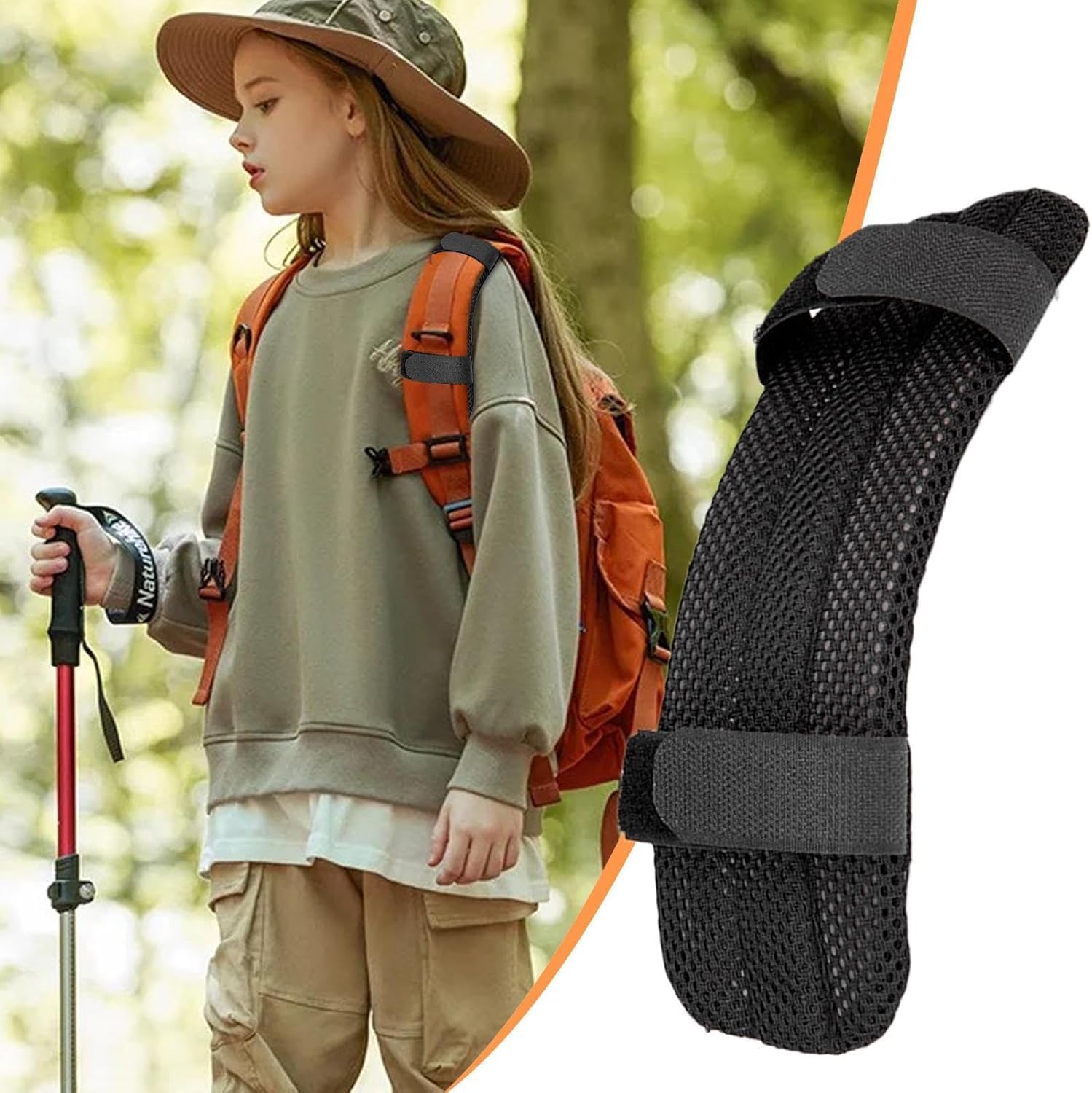 MEISO 2 Pièces Coussin d'Épaule pour Sac à Dos, Sangle Bretelle Rembourrage, Remplaçable Coussinet de Bandoulière, Coussinets de Sangle pour Sacs d'ordinateur Portable, Voyage et Sport (Noir)