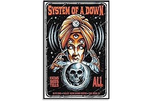 System of A Down Canvas Poster - The Perfect Gift for Any Fan!