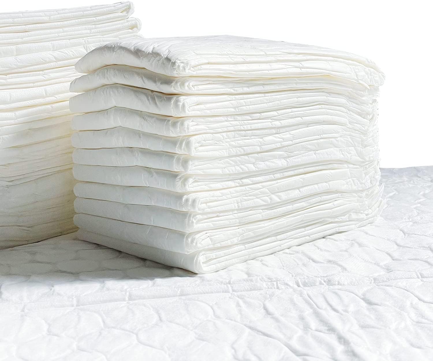 Lot de 25 alèses jetables pour bébés 60 x 60 cm