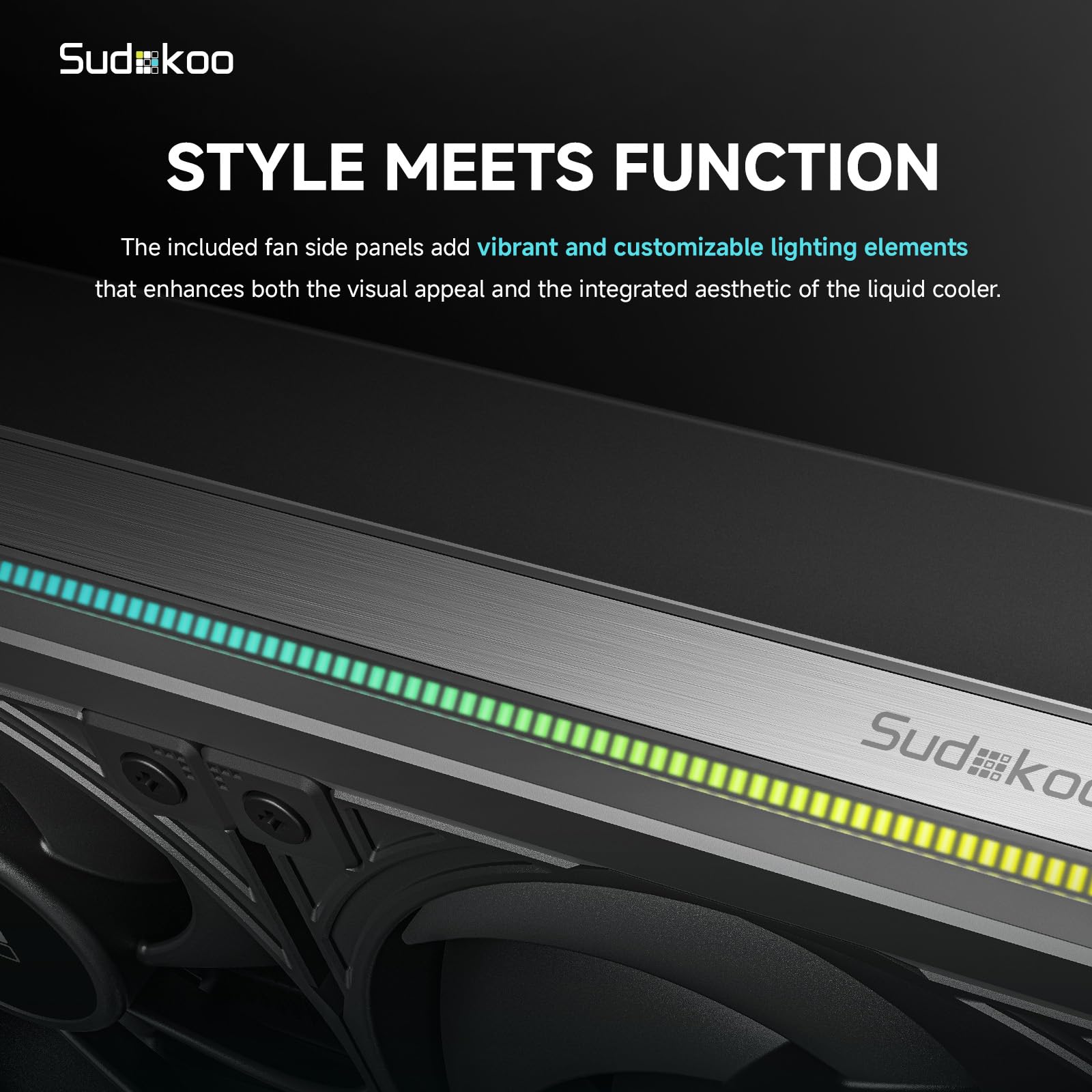 Amazon.co.jp: Sudokoo ENERGLO 240 液体冷却器：データ表示＆PWM