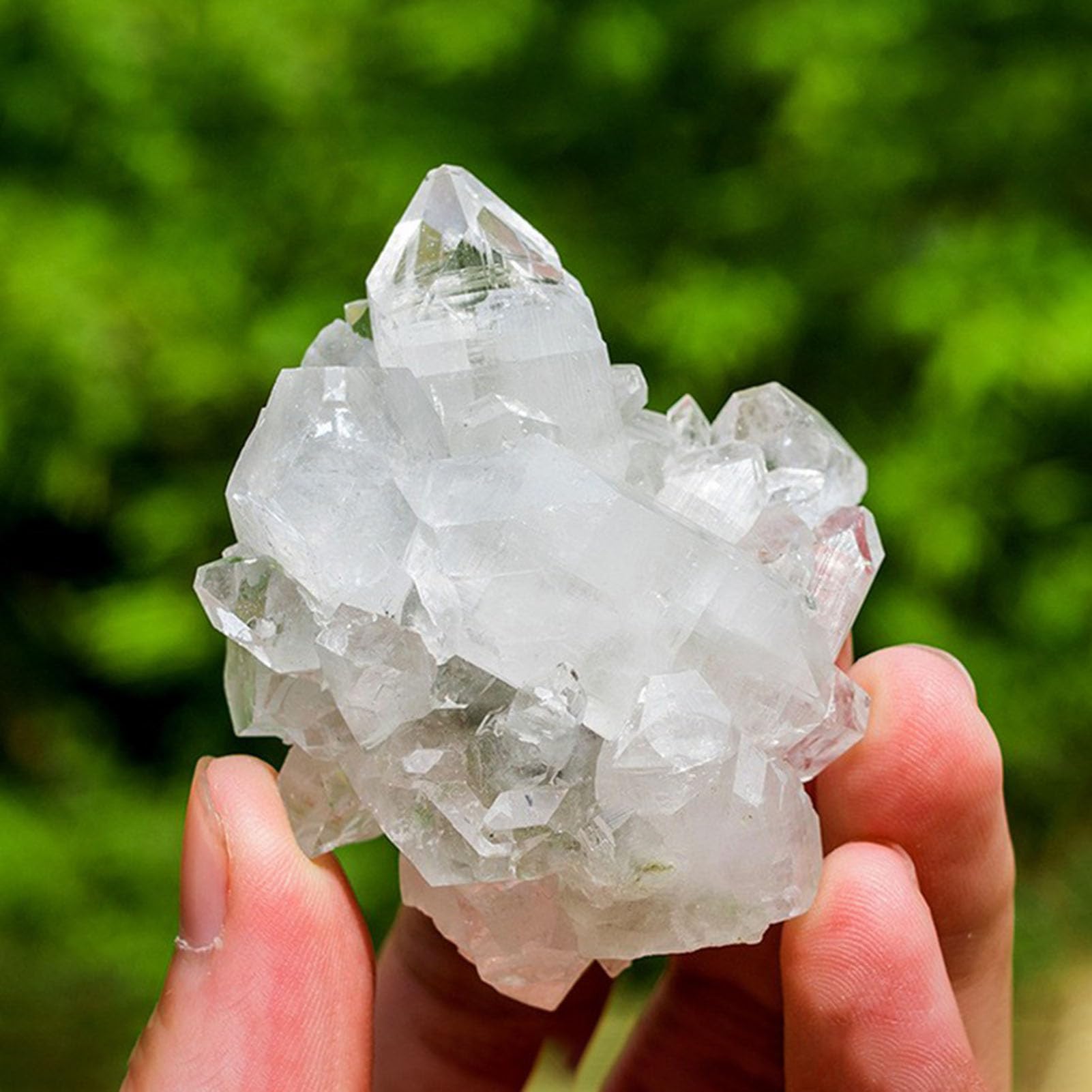 Cuarzo Transparente Piedras Naturales ásperas Cristales Grandes en Bruto Piedras Preciosas de Cuarzo curativas a Granel para curación de Reiki Fuente de caída Rocas Decoración,800G