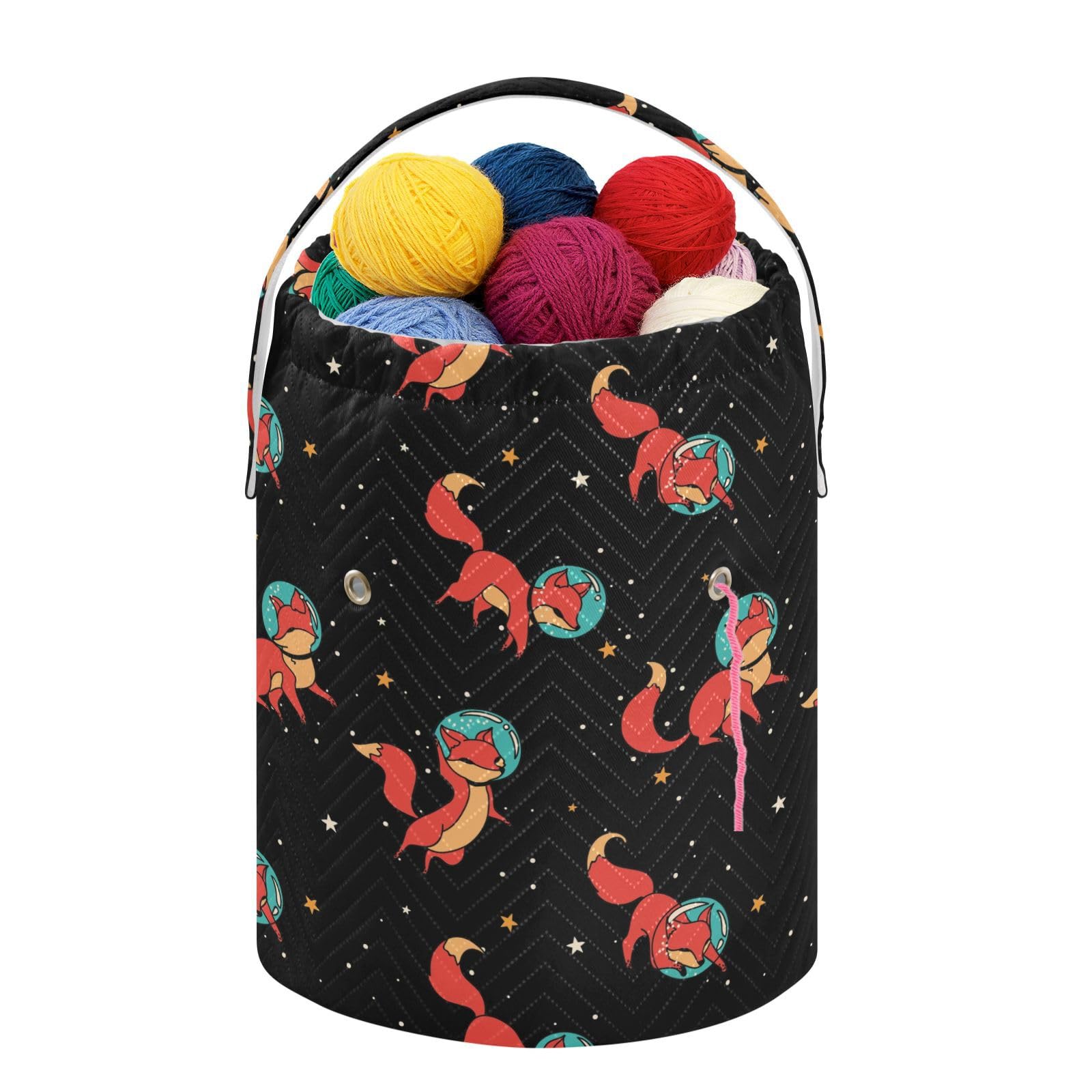 Fustylead Fox Astronauts Floating in Space Yarn ...