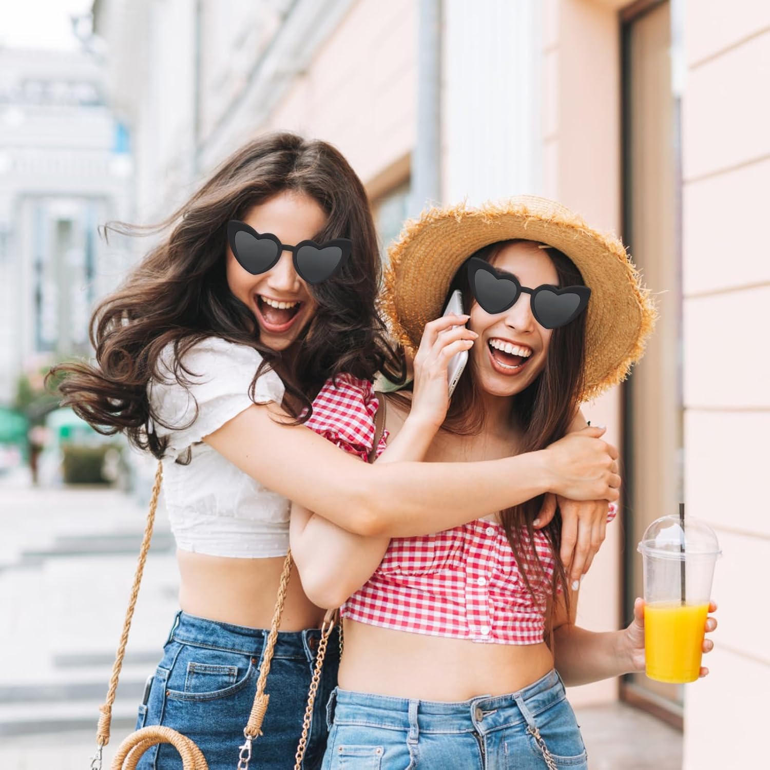 40 Sets of Heart-Shaped Sunglasses, Bulk Wedding Party Favors, Reception Gifts and Souvenirs for Guests - Image 5