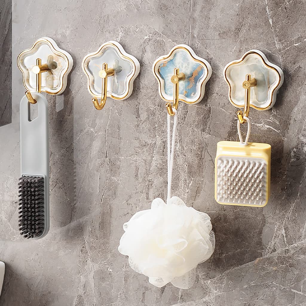 Set 2 Ganci Portasciugamani Con Adesivo - Supporto Muro Per Bagno E Cucina Senza Forare - Foto 10