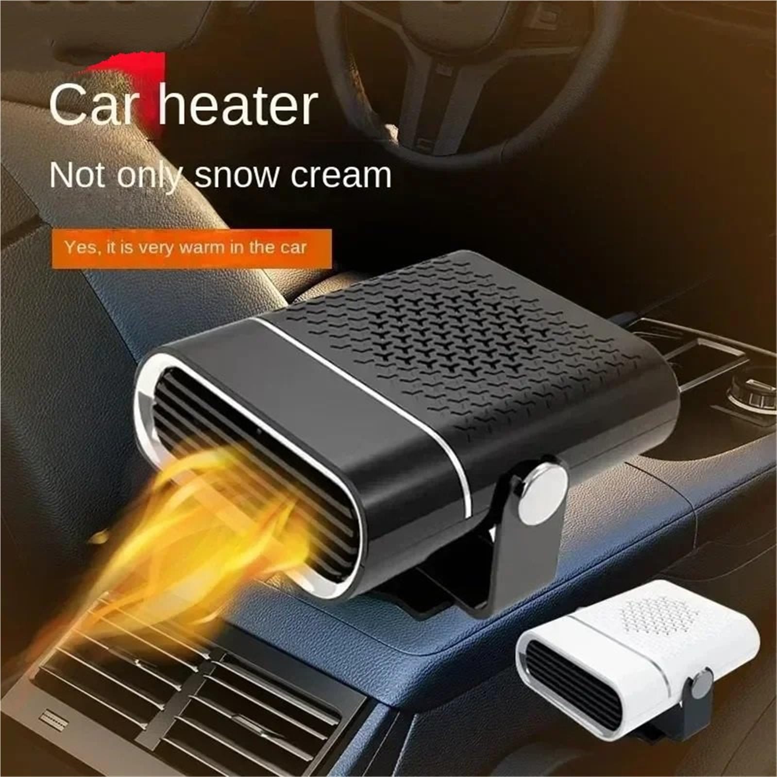 Calentador de aire diésel 12V 24V 120W 260W Calentador descongelante Mini Refrigeración 2 en 1 Ventiladores de calefacción para coche Desempañador de parabrisas eléctrico autónomo Calentador para co