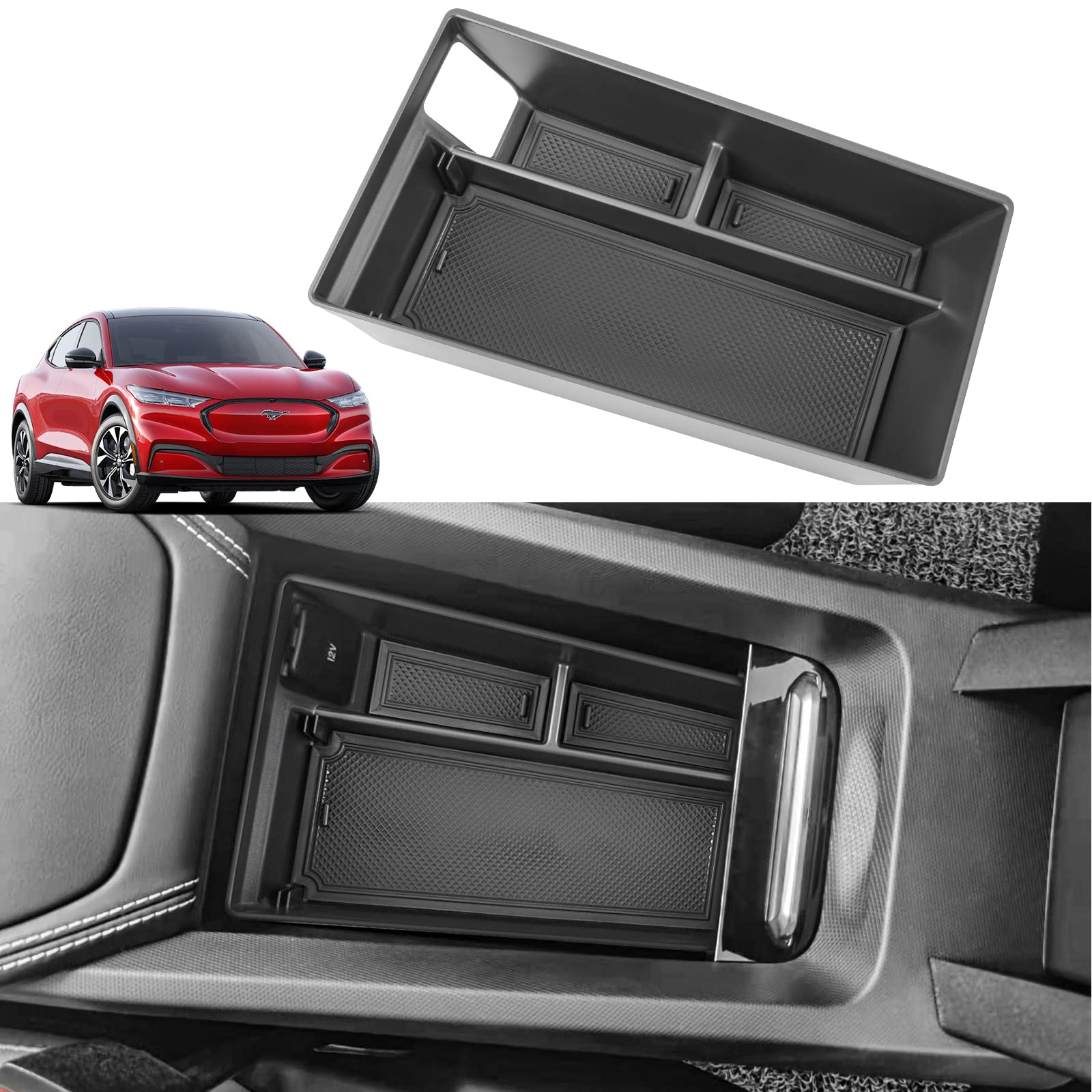 Buy Basenor for 2021 2022 Ford Mustang MachE Center Console Organizer