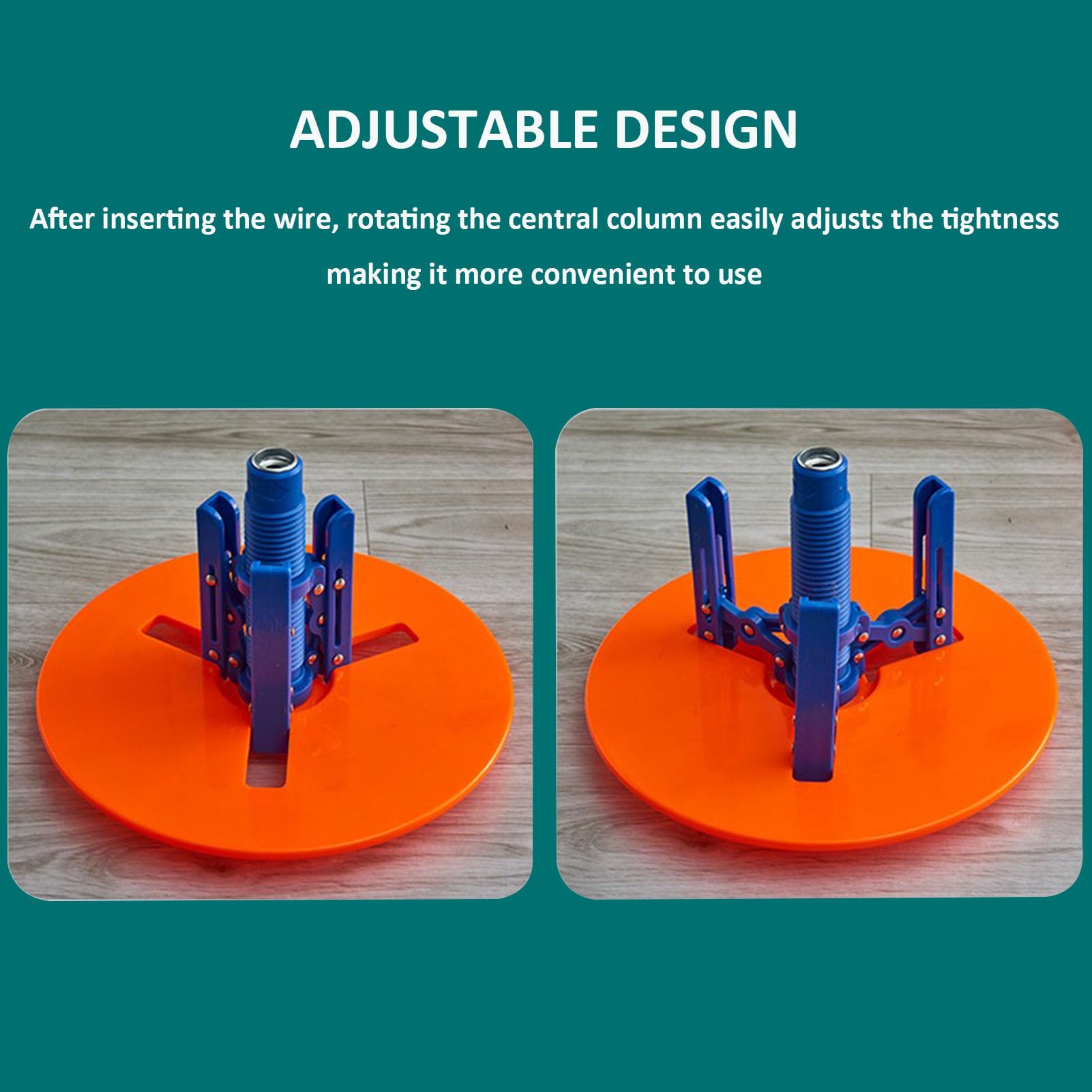 Carrello portacavi portatile, Distributore per avvolgicavo multi-bobina per impieghi gravosi con vassoio portaoggetti, Supporto per avvolgicavo multi-asse, Carrello porta-bobina per cavi elettrici