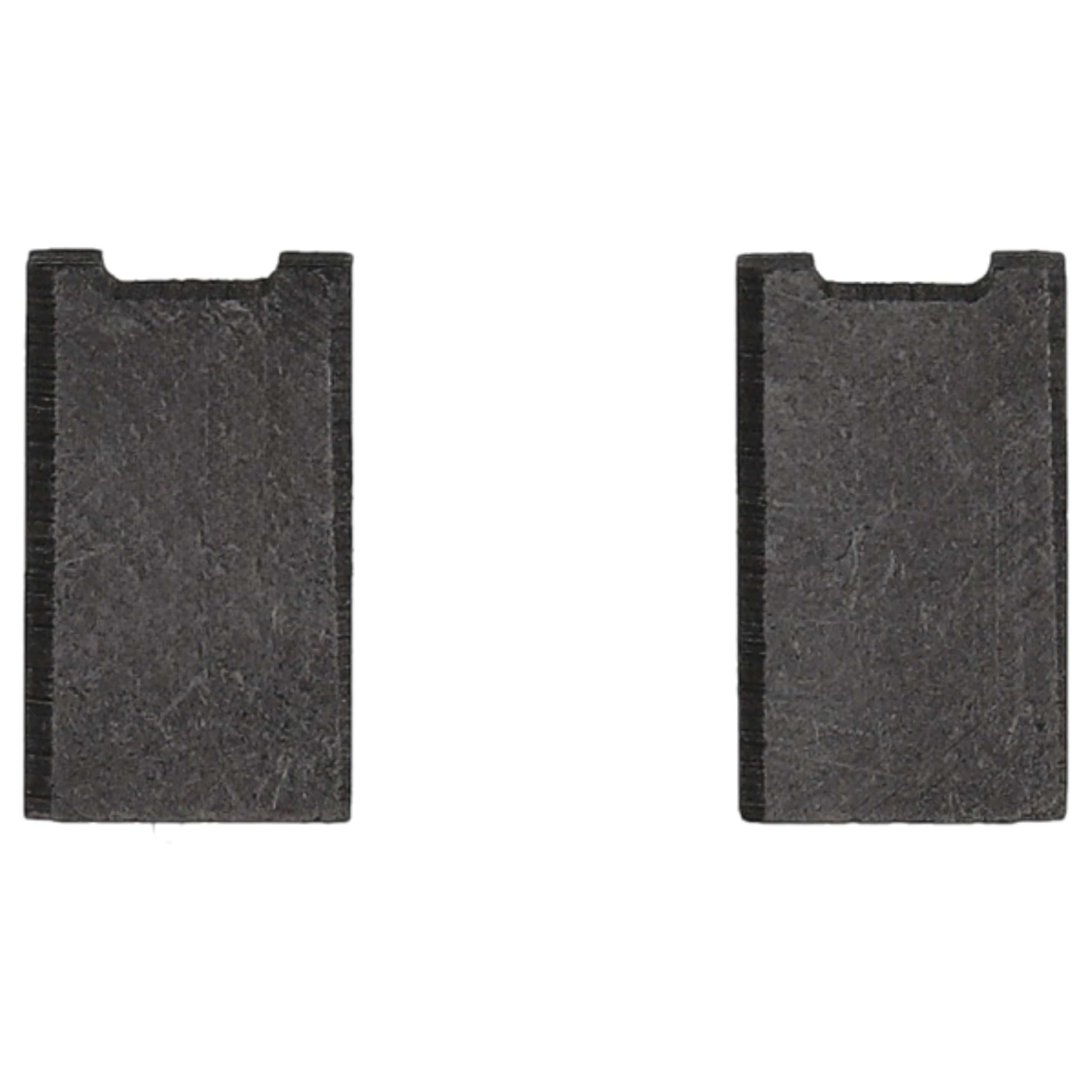 vhbw 2 x szczotka węglowa, węgiel do szlifowania, 4 x 6 x 10 + 4 x 6 x 9,15 mm, kompatybilna z ekspresem do kawy Siemens EQ, EQ5, EQ6, EQ7, EQ8