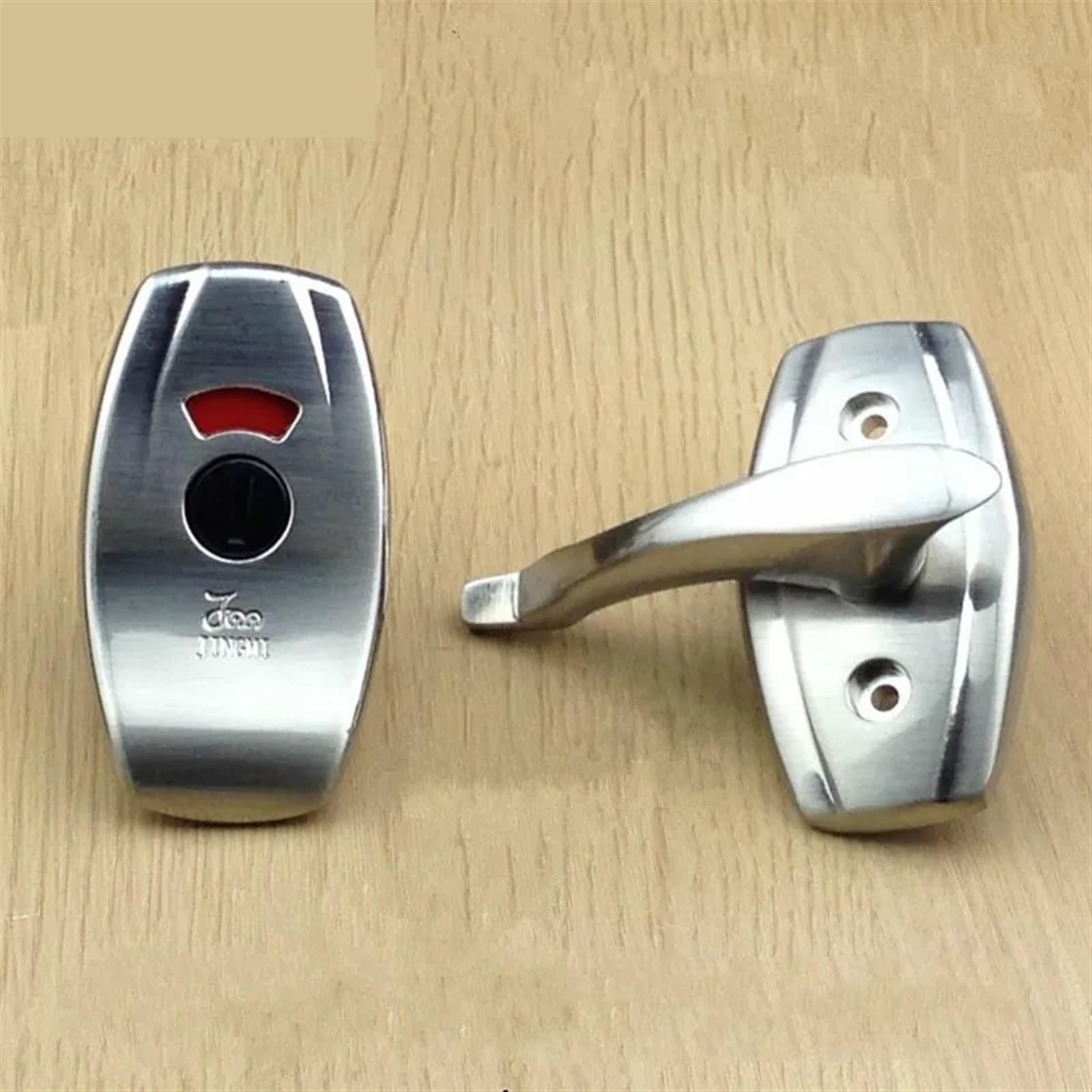 Serrure de porte toilettes publiques quincaillerie cloison cabine et verrou porte plane