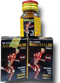 AABB20 Dr SC Debs Rheumalin Forte Pain Relief Tablet With Supplement - SET OF 2 Bottles