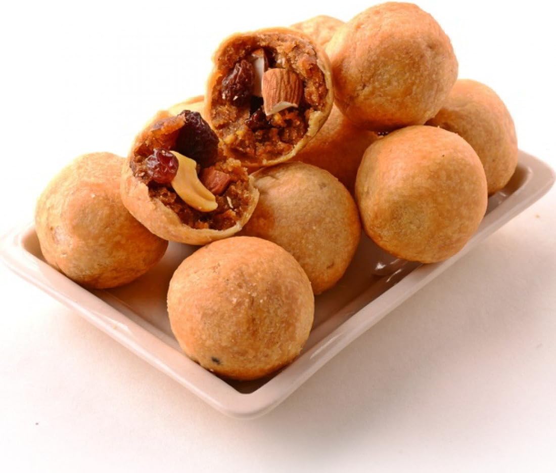 Mohanlal S Mithaiwala (Mumbai) Superior Dryfruit Kachori Indian Snack -250 gm