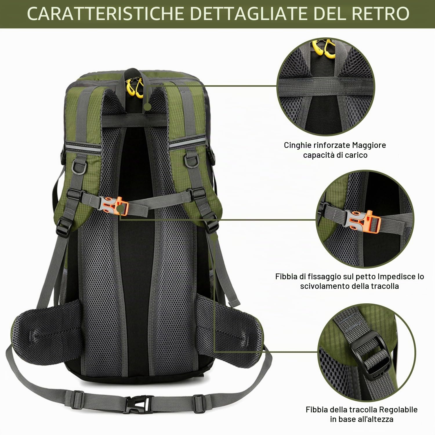 Favuit Zaino da trekking da 30 l, da uomo e da donna, ultraleggero, pieghevole, da viaggio, per escursioni, arrampicata, per viaggi, alpinismo, campeggio, attività all'aperto, viaggi, sport