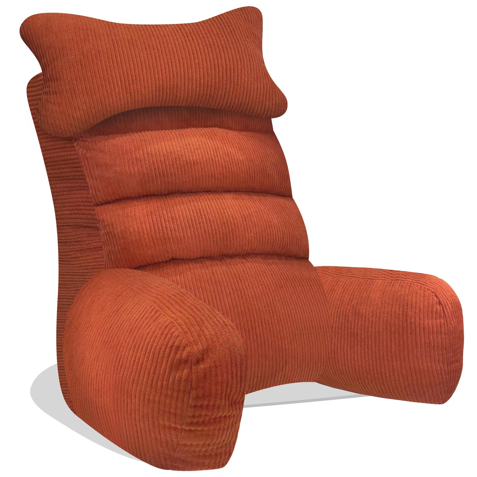 Reading Pillow for Bed, Cuddle Cushion, Back Support for Sitting Up Bed