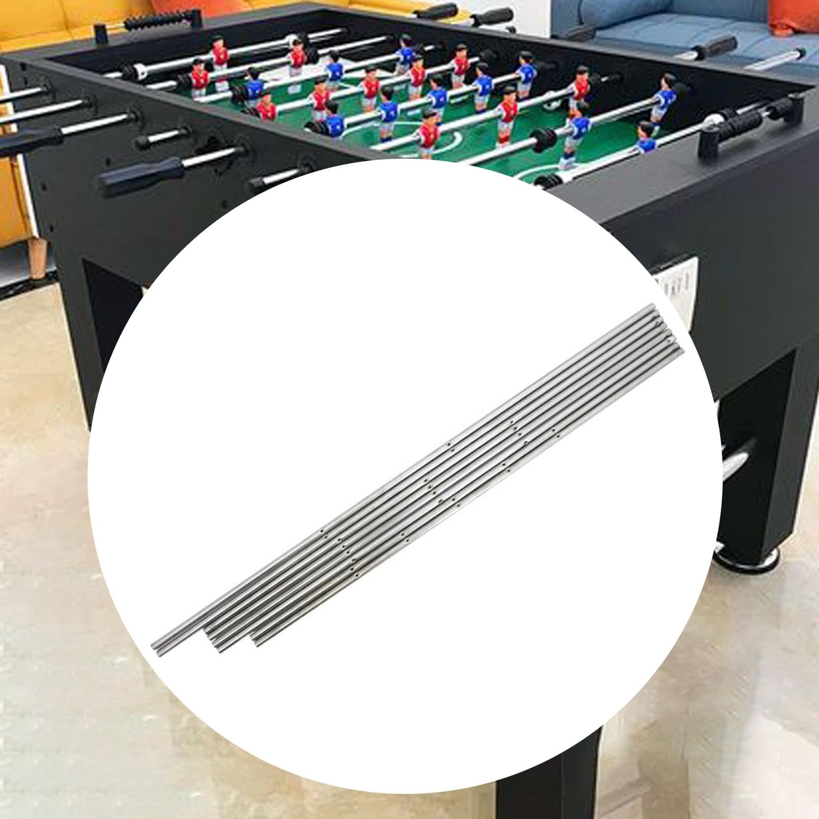 rockible Stainless Steel Foosball Table Rods - Game Room Addition