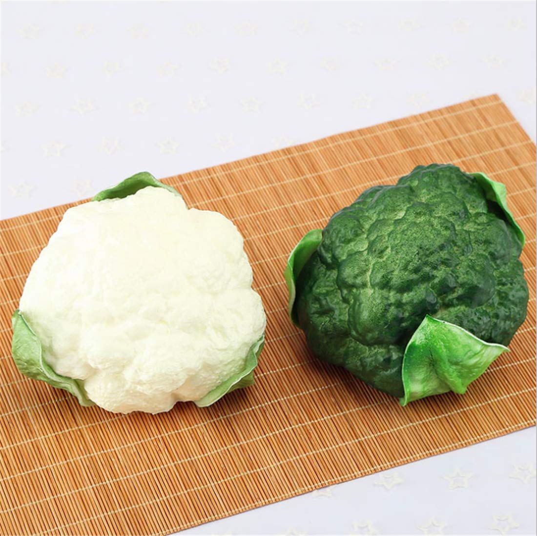 Buy Zzooi 2PCS Artificial High Simulation Cauliflower Display Props