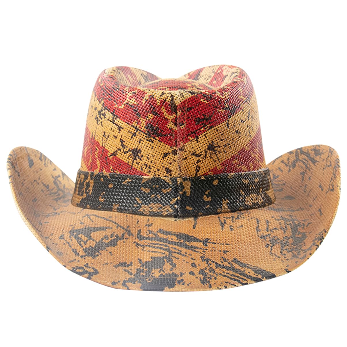 LIFKOME USA-Sombrero Sombrero Occidental Sombrero de Vaquera Sombrero Sombrero de Damas Sombrero de Mujer Cowgirl Hat Sombreros chapéu Caps Sombrero Unisex Sombrero decoración