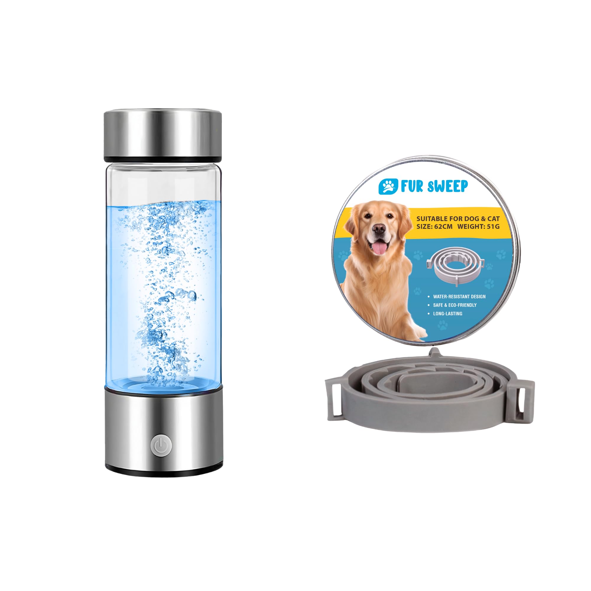 弁当箱・水筒 viiva Hydrogen Water Bottle 300ml Amazon.com: Alive Blue Hydrogen Water Bottle Machine H2 Hydro