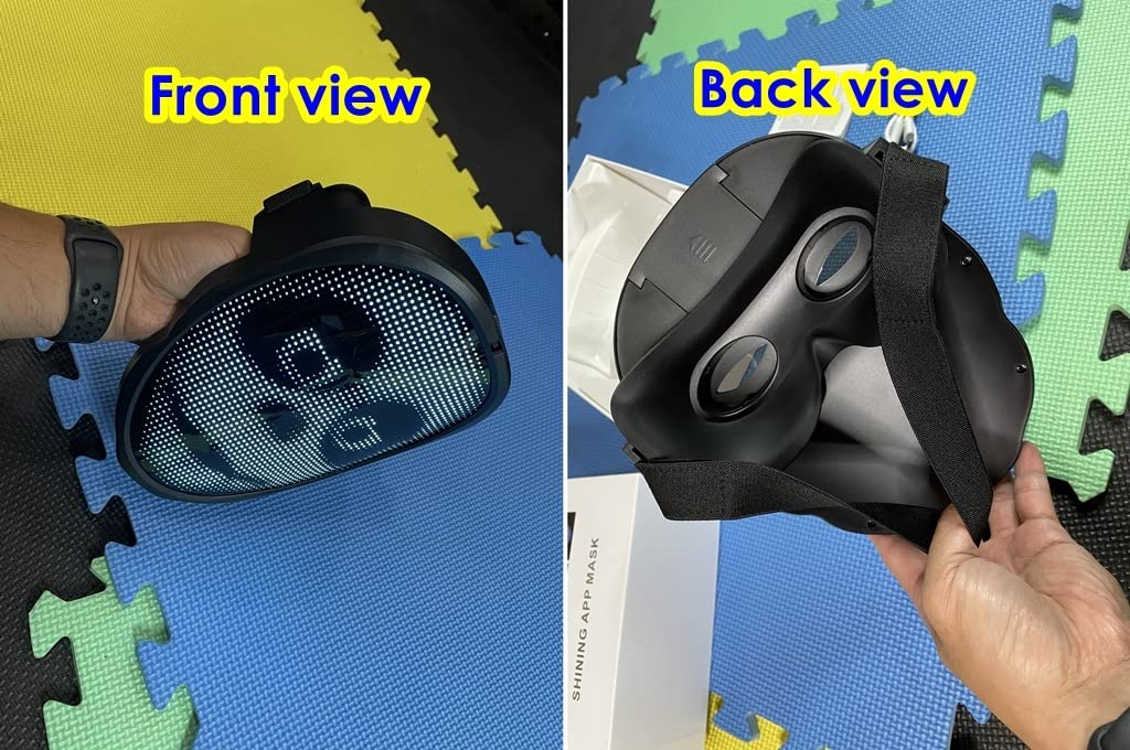 12/mo Finance Face Transforming LED Mask with App Controlled