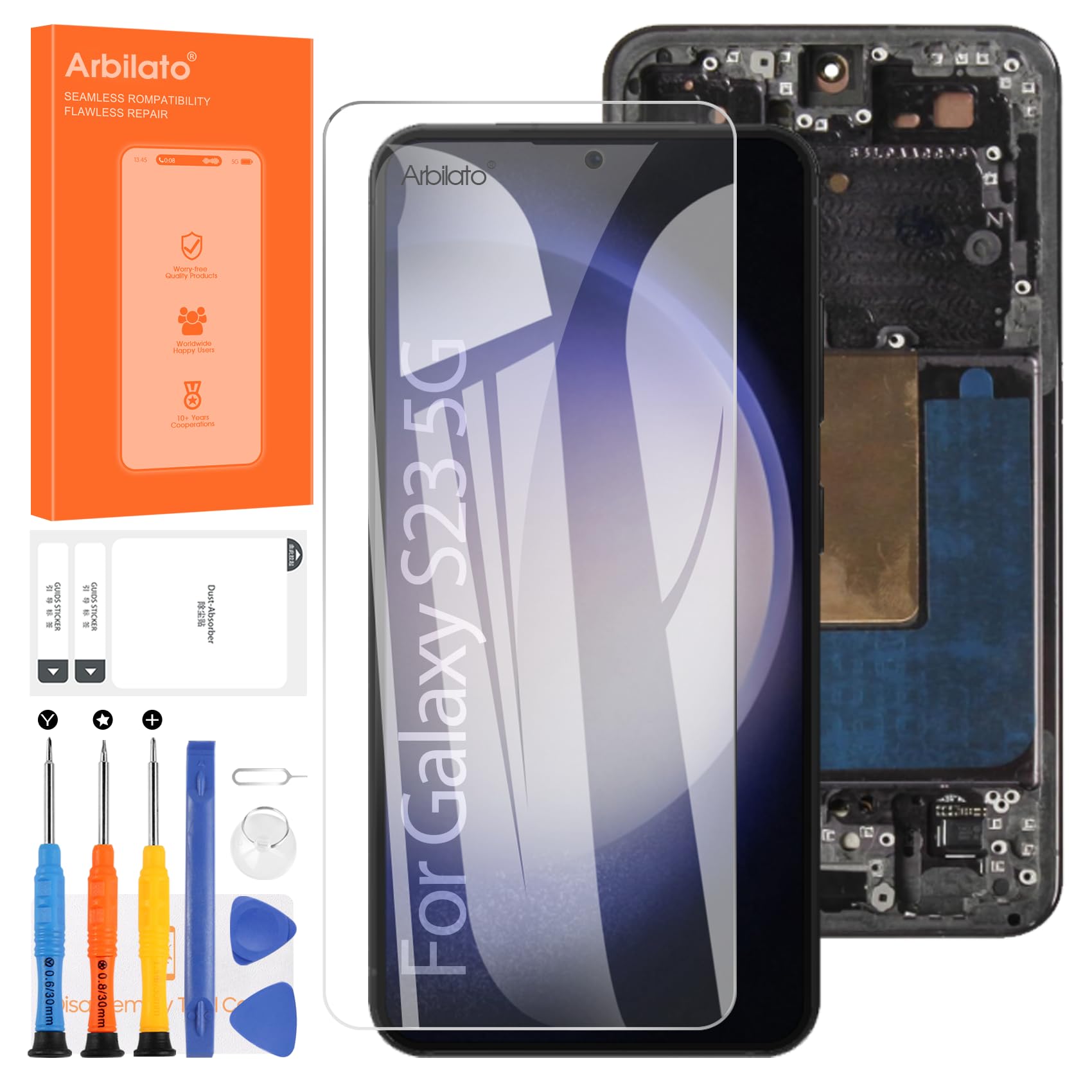 Amazon.com: Original Screen for Samsung S23 5G Screen Replacement