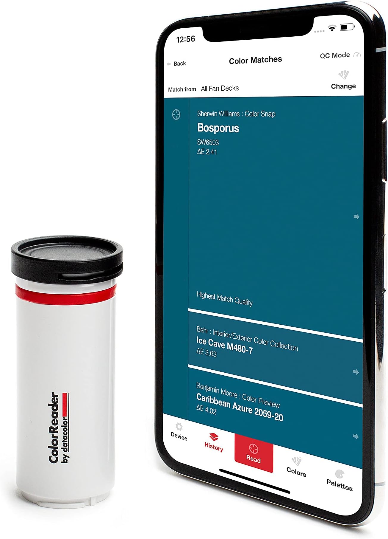 ColorReader Pro - Strumento Portatile Per Abbinare Colori Vernice | Bluetooth Con App Per Design E Fai Da Te - Foto 5