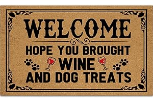 Front Door Wine Door Mats, Welcome Mats for Front Door
